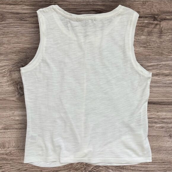 Sanctuary White Twisted Front Tank Top Size XXS New with Tags - Picture 2 of 10